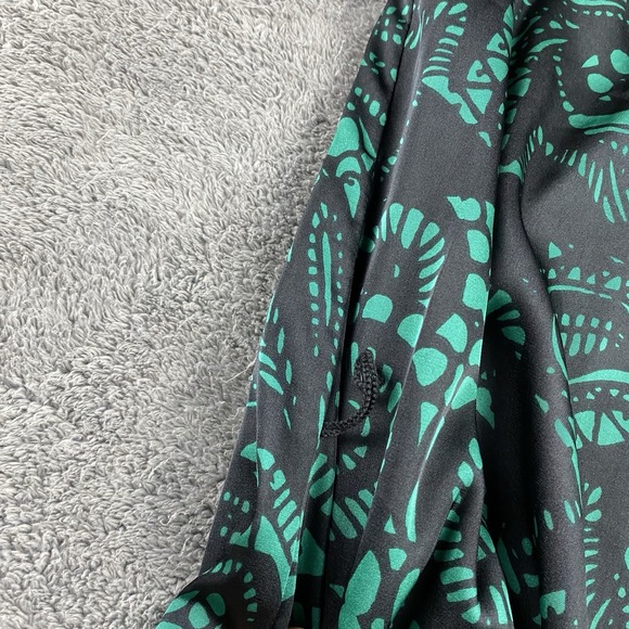 Express Sleeveless Dress Black Lace Womens XS Green - Picture 9 of 15